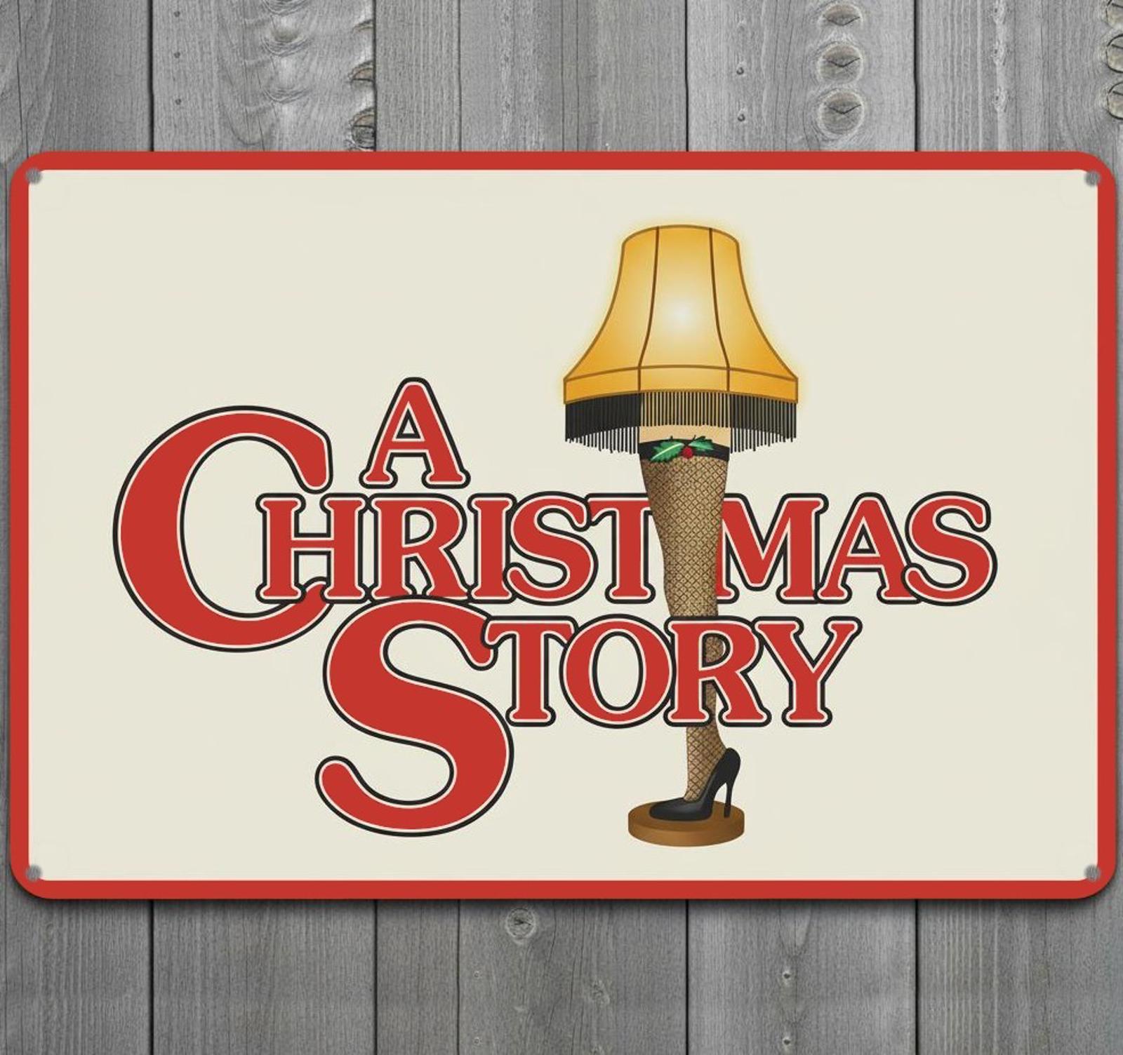 A Christmas Story 8 x 12 Novelty Metal Sign Made In USA New!