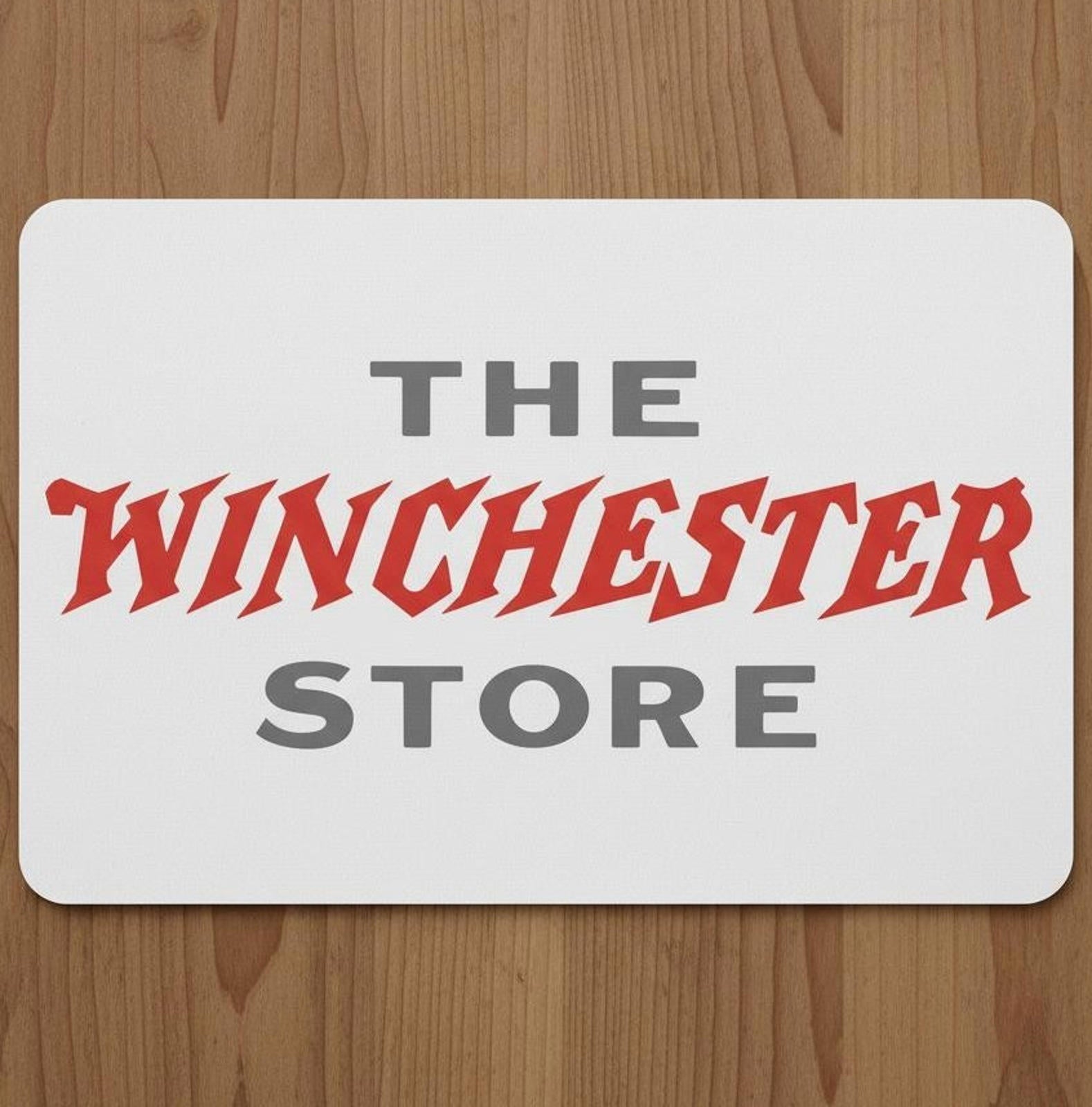 The Winchester Store 9.5 x 8 Mouse Pad With Anti-Slip Rubber Backing Made In USA
