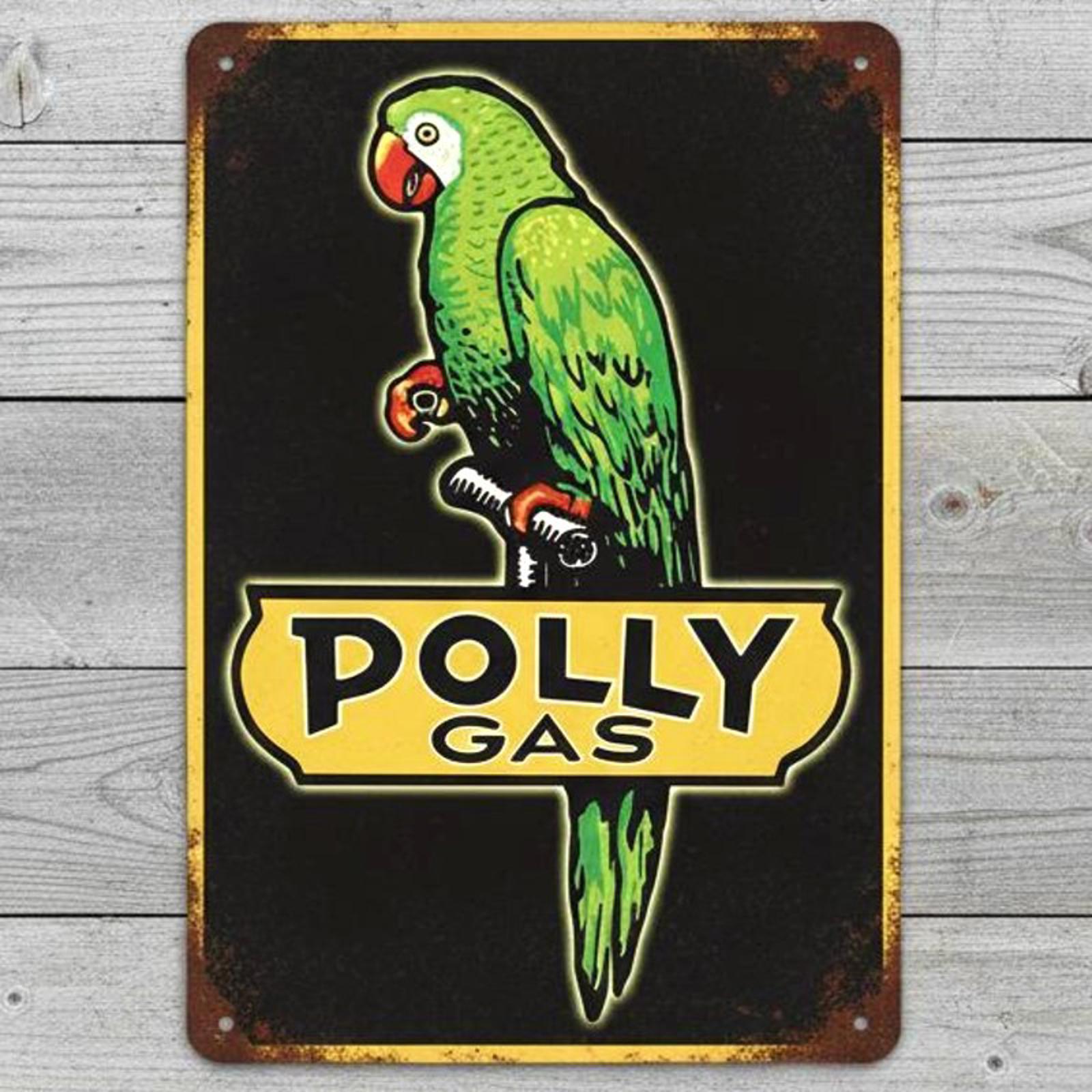 Poly Gas 8 x 12 Vintage Novelty Metal Sign Shrink-wrapped Made In USA NEW!