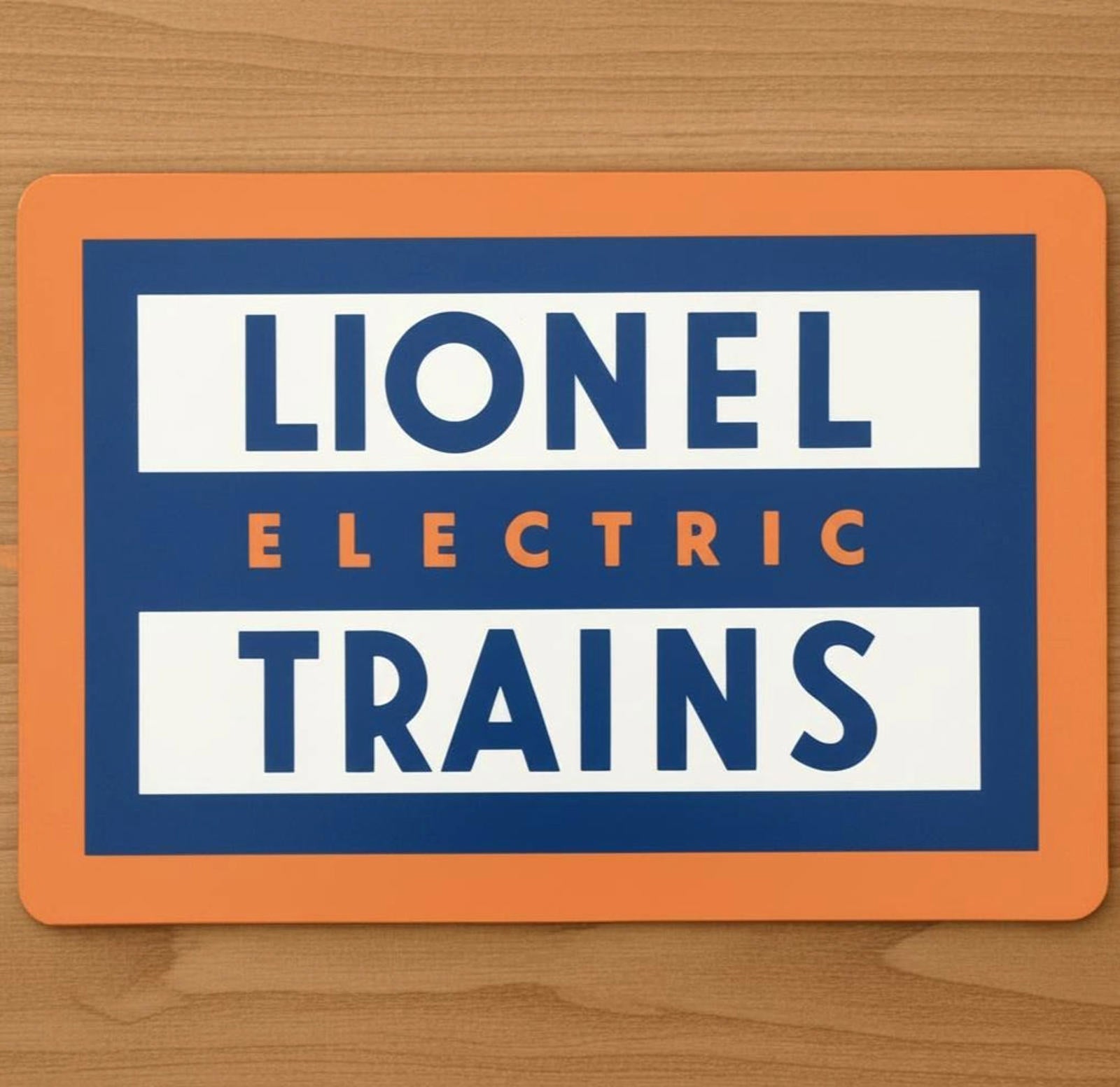 Lionel Trains 9.5 x 8 Mouse Pad With Anti-Slip Rubber Backing Made In USA