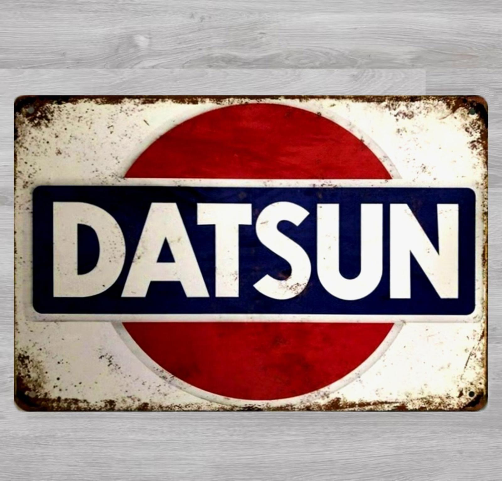 Datsun 8 x 12 Novelty Metal Sign Shrink-Wrapped New!