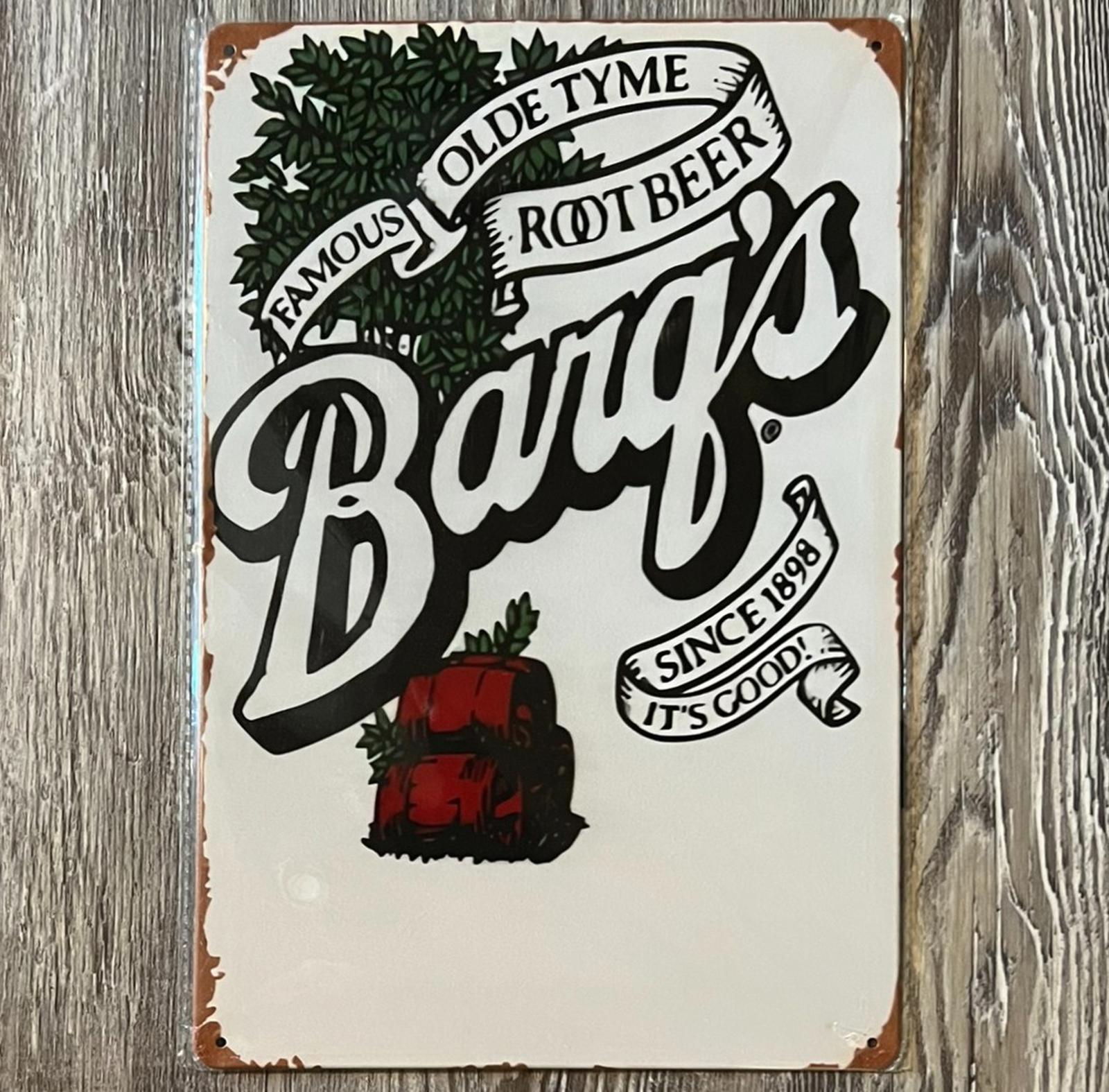 Barq's Olde Tyme Root Beer 8 x 12 Novelty Metal Sign New!