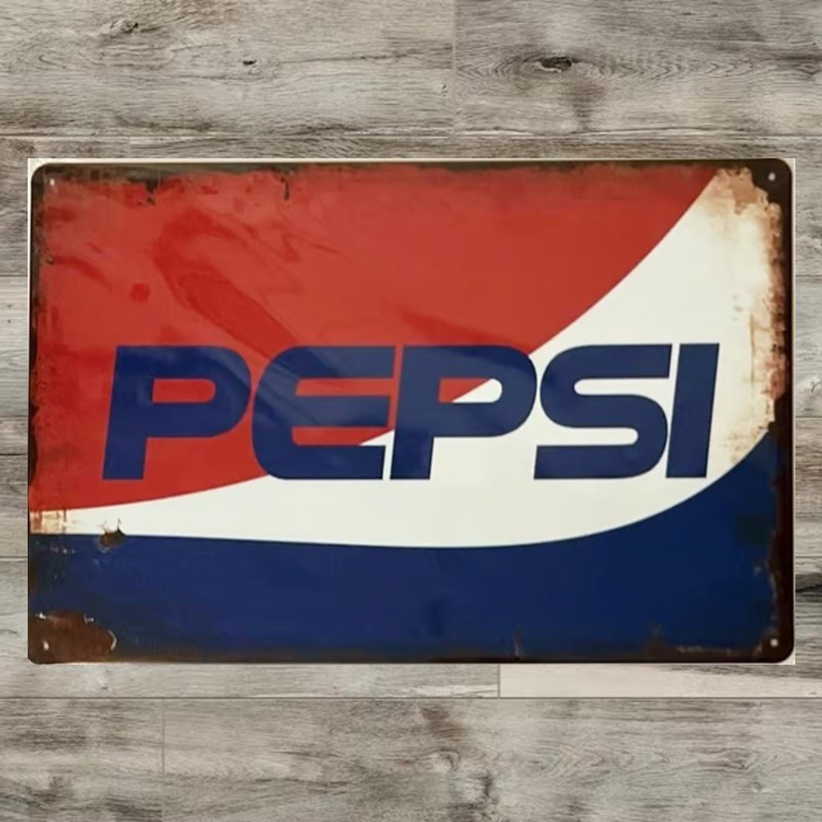 Pepsi Pepsi-Cola 8 x 12 Novelty Metal Sign New Shrink-wrapped