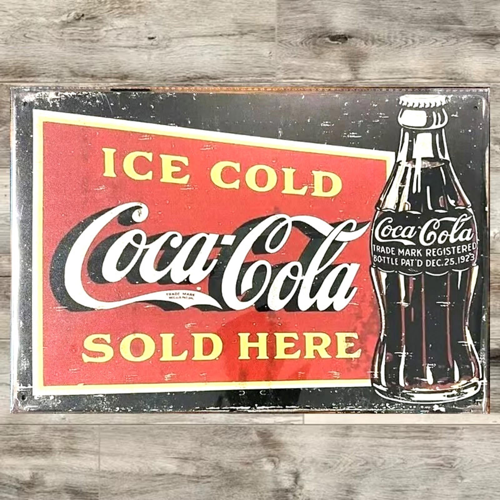 Coke Coca-Cola 8 x 12 Novelty Metal Sign Shrink-wrapped New!