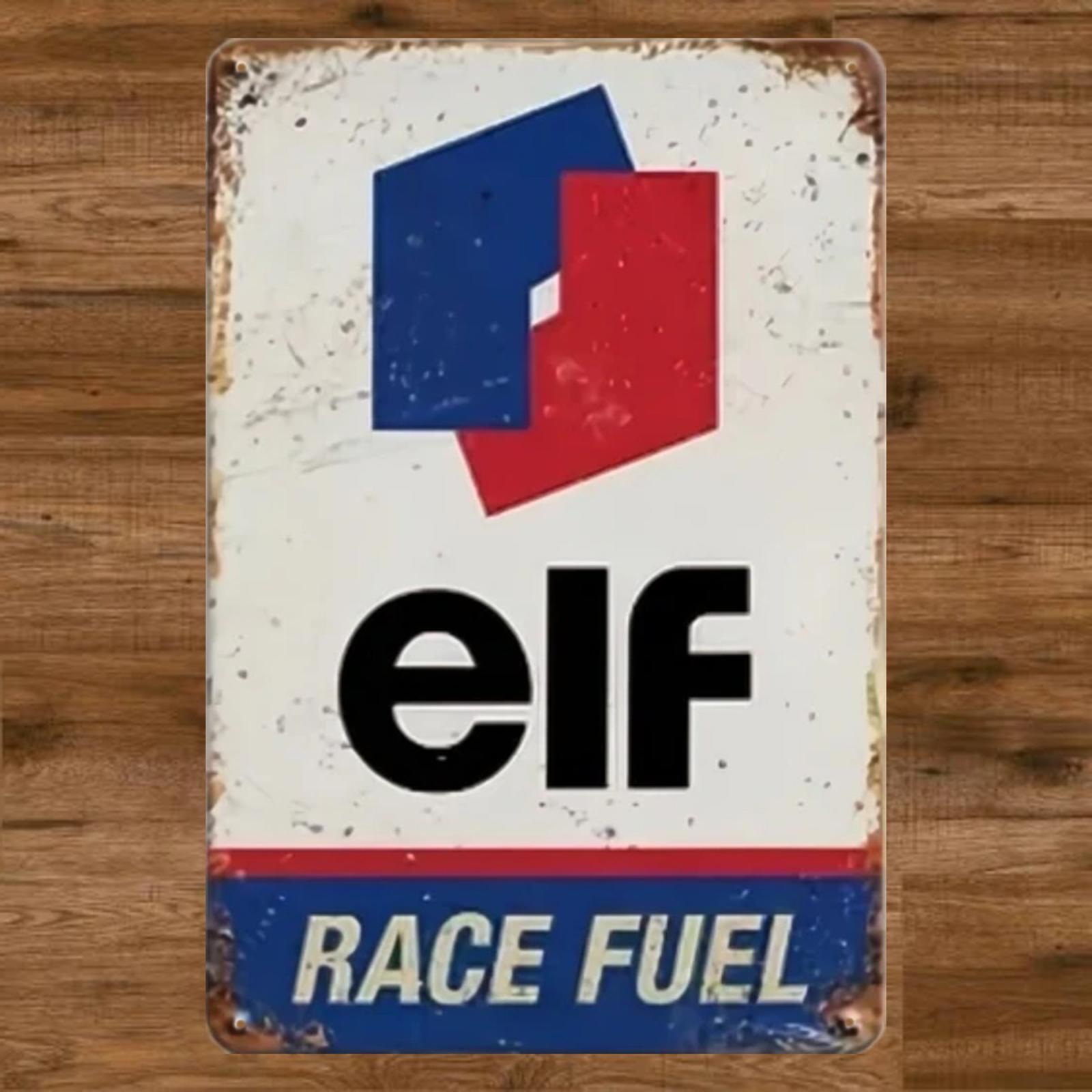 Elf Race Fuel 8 x 12 Novelty Metal Sign Shrink-Wrapped New!