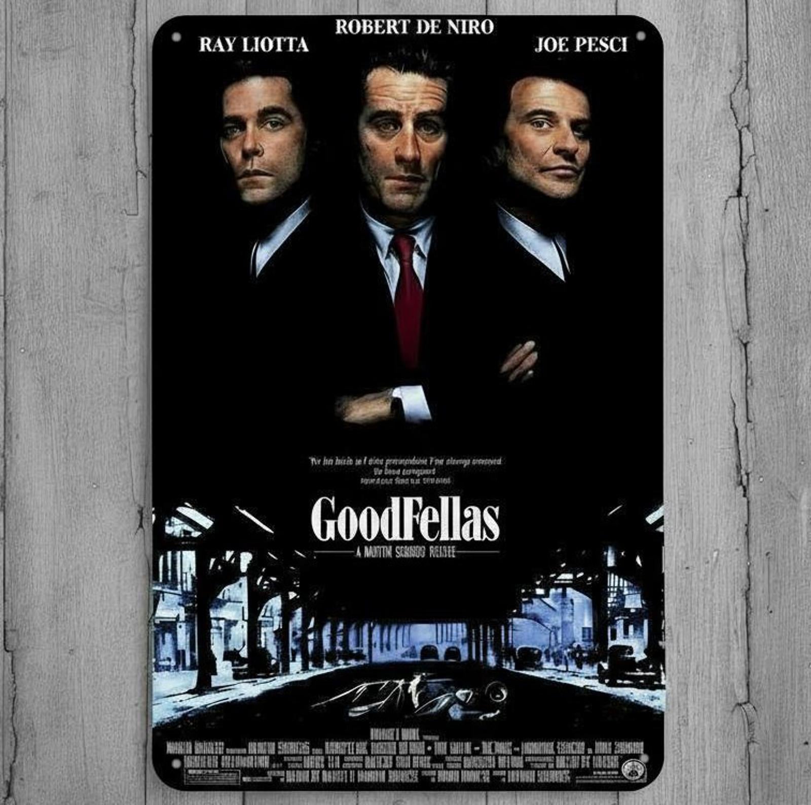 Goodfellas Movie 8 x 12 Novelty Metal Sign Made In USA New!