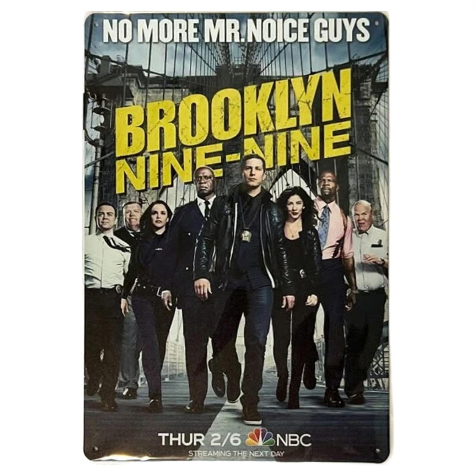 Brooklyn Nine-Nine 8 x 12 Novelty Metal Sign Shrink-Wrapped New!