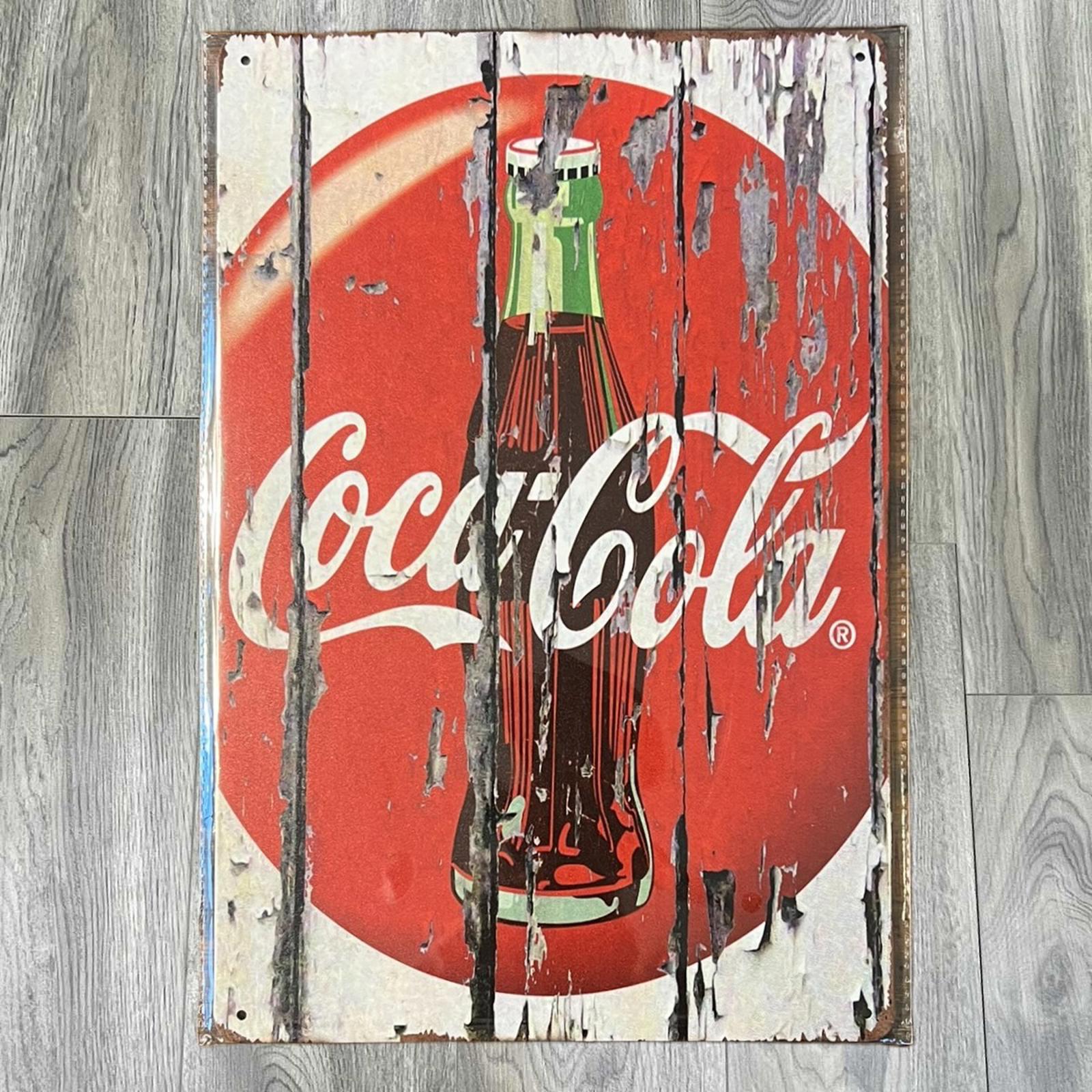 Coca-Cola 8 x 12 Novelty Metal Sign Shrink-wrapped New!
