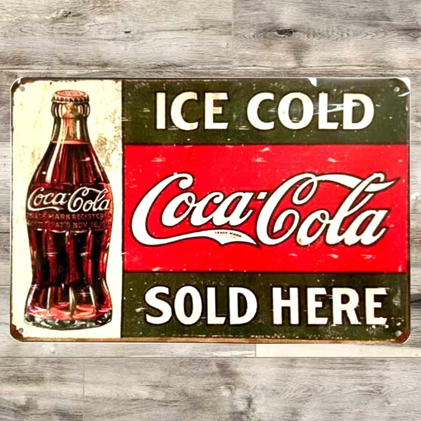 Coke Coca-Cola 8 x 12 Novelty Metal Sign Shrink-wrapped New!