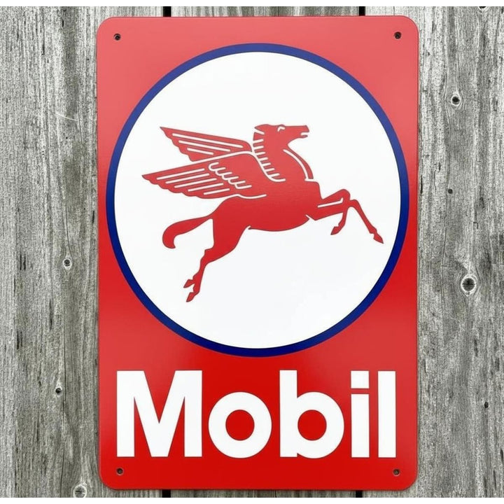 Mobil Oil 8 x 12 Novelty Metal Sign Made In USA New! – Novelty Metal Signs