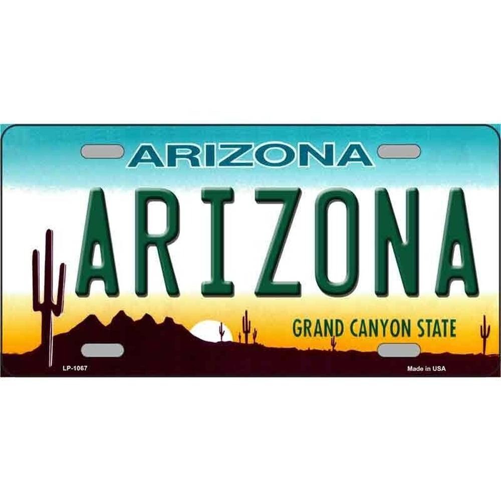 Arizona Grand Canyon State Metal Novelty License Plate With State Background eBay Motors:Parts & Accessories:Car & Truck Parts & Accessories:Exterior Parts & Accessories:License Plates & Frames Style Your Walls