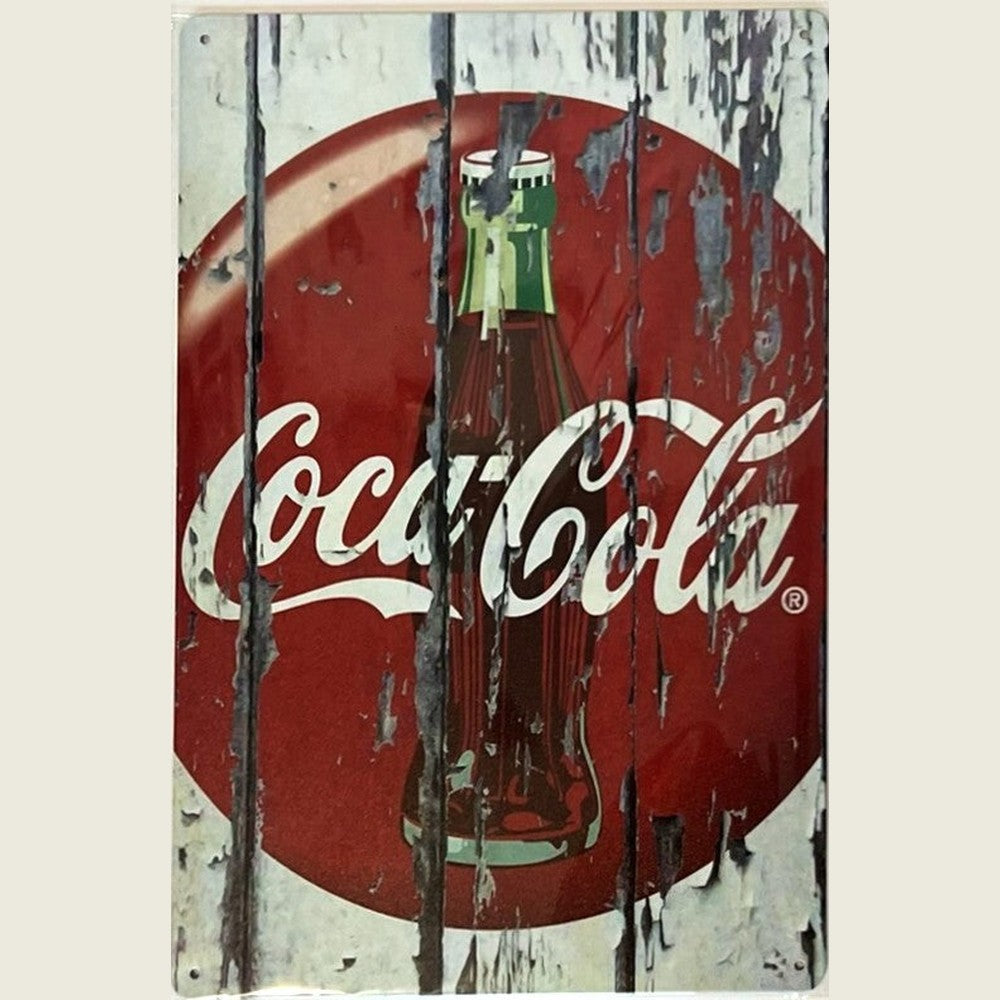 Coca-Cola Vintage Novelty Metal Sign 12" x 8" NEW! Home & Garden:Home Décor:Plaques & Signs Style Your Walls
