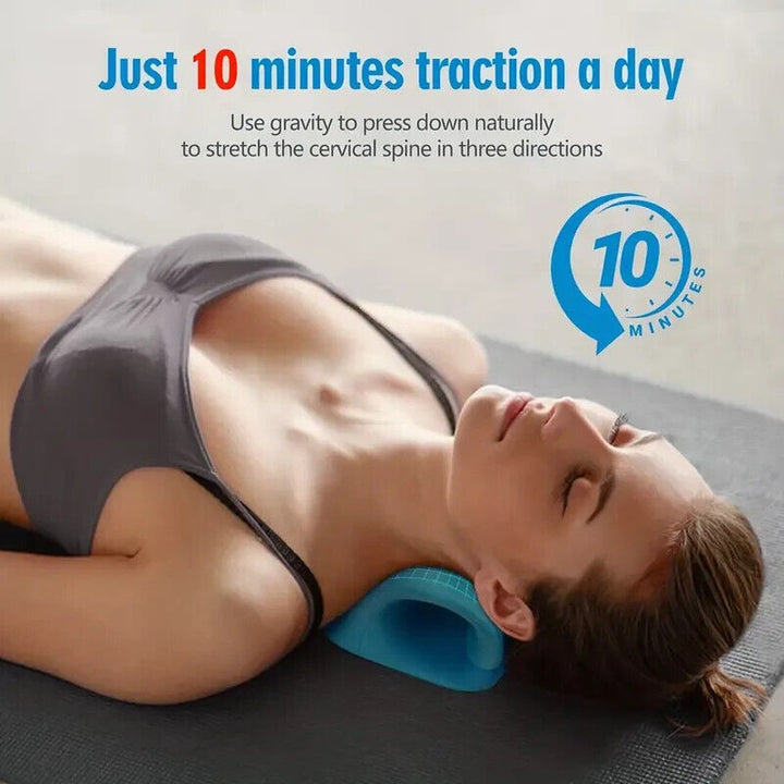 Neck And Shoulder Cervical Traction Device Neck Stretcher For Neck Pain Relief Health & Beauty:Medical & Mobility:Orthopedics & Supports:Orthotics, Braces & Sleeves Style Your Walls