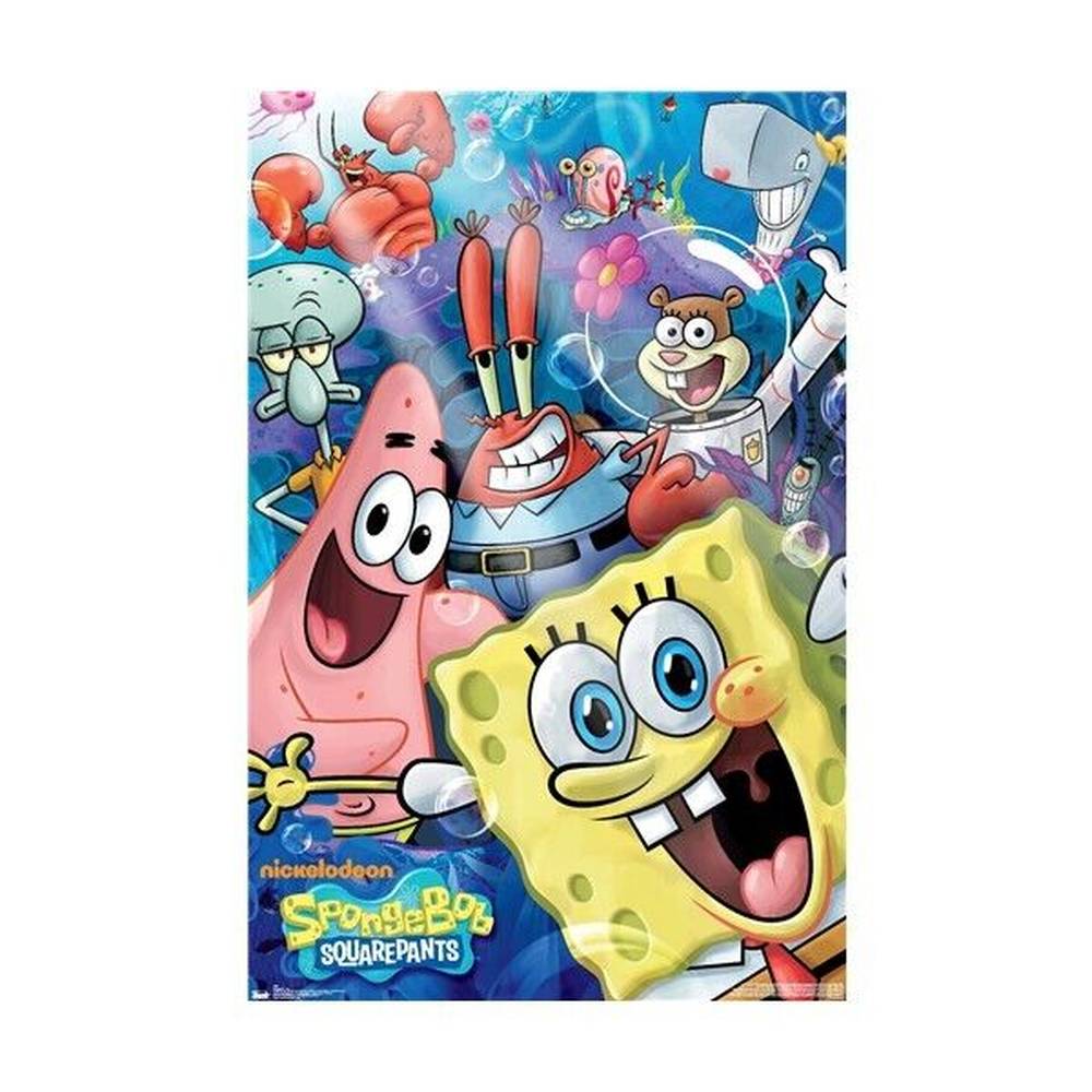 Sponge Bob Square Pants Movie Poster 22.375" x 34" NEW! Home & Garden:Home Décor:Posters & Prints Style Your Walls
