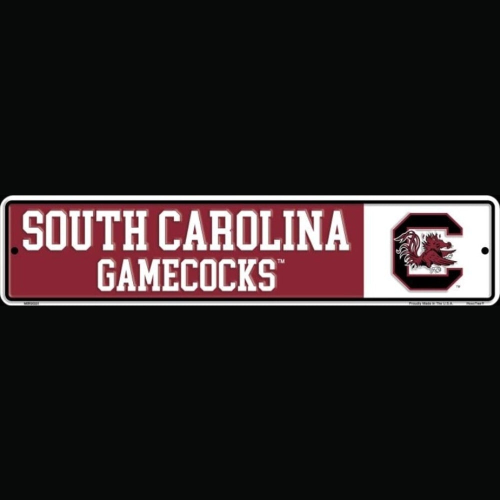 South Carolina Gamecocks Licensed Embossed 18" x 4" Sign NEW! Sports Mem, Cards & Fan Shop:Fan Apparel & Souvenirs:College-NCAA Style Your Walls