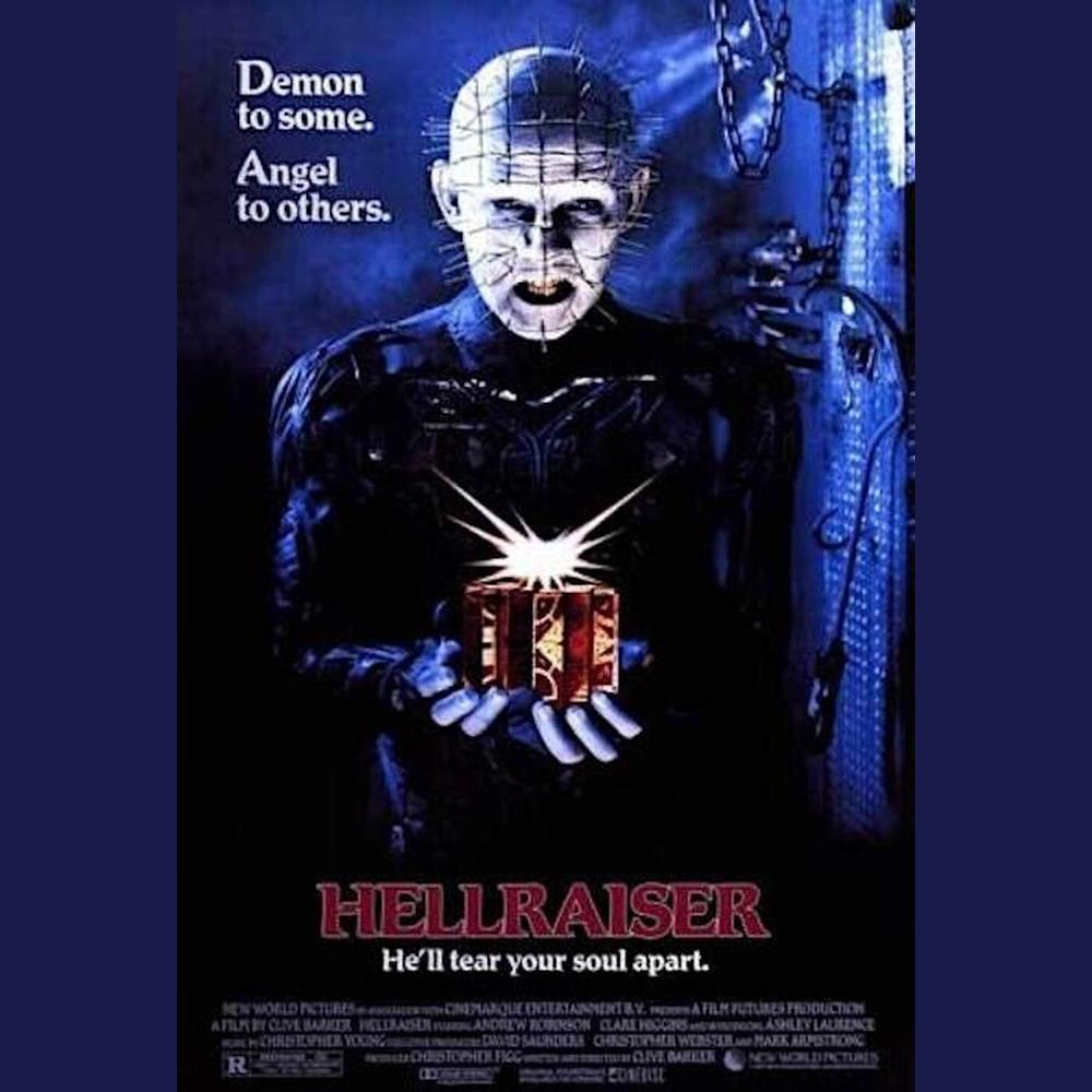 Hellraiser He'll Tear Your Soul Apart Poster 24" x 36" New! Art:Art Posters Style Your Walls