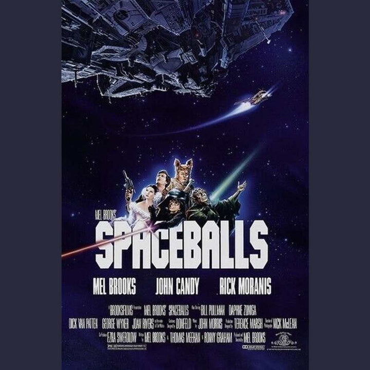 Spaceballs John Candy, Mel Brooks, Rick Moranis Movie Poster 24" x 36" New! Art:Art Posters Style Your Walls