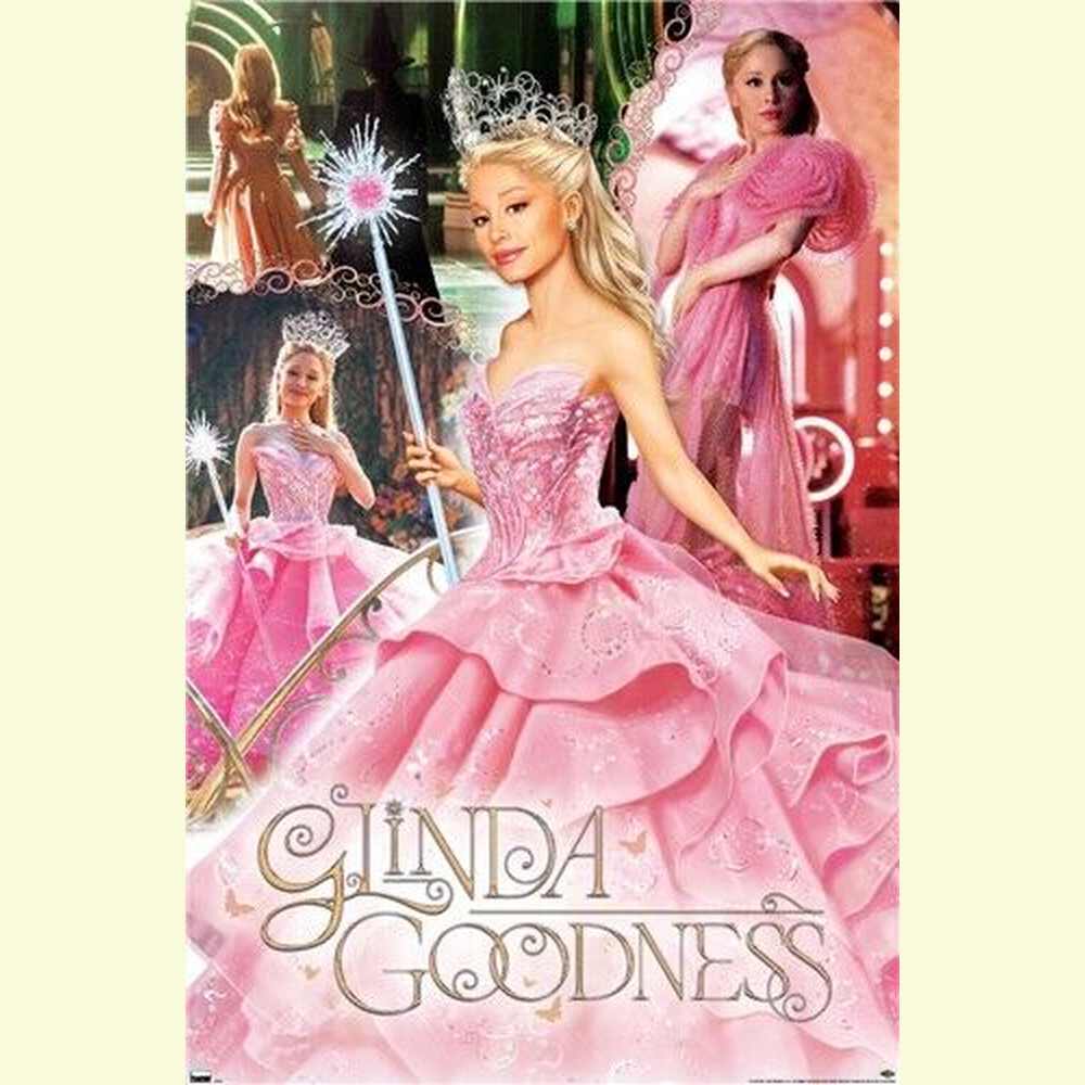 Wicked Glinda Goodness Ariana Grande Licensed Poster 22.375" x 34" NEW! Home & Garden:Home Décor:Posters & Prints Style Your Walls