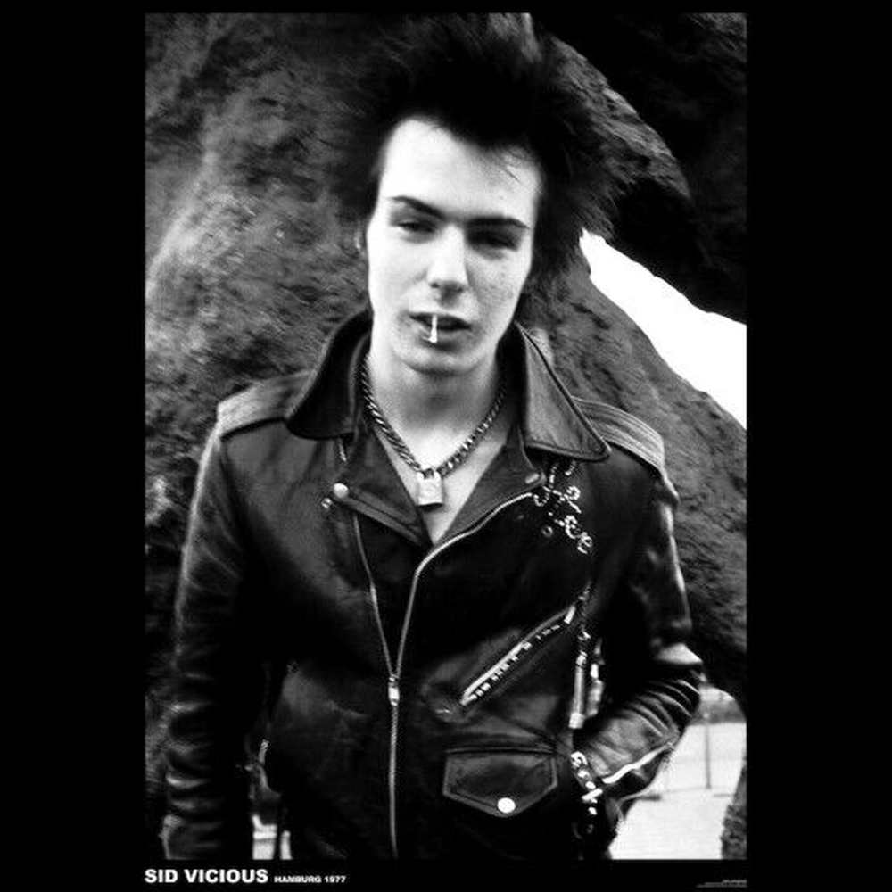 Sex Pistols Sid Vicious Hamburg 1977 Poster 24" x 33" New! Art:Art Posters Style Your Walls