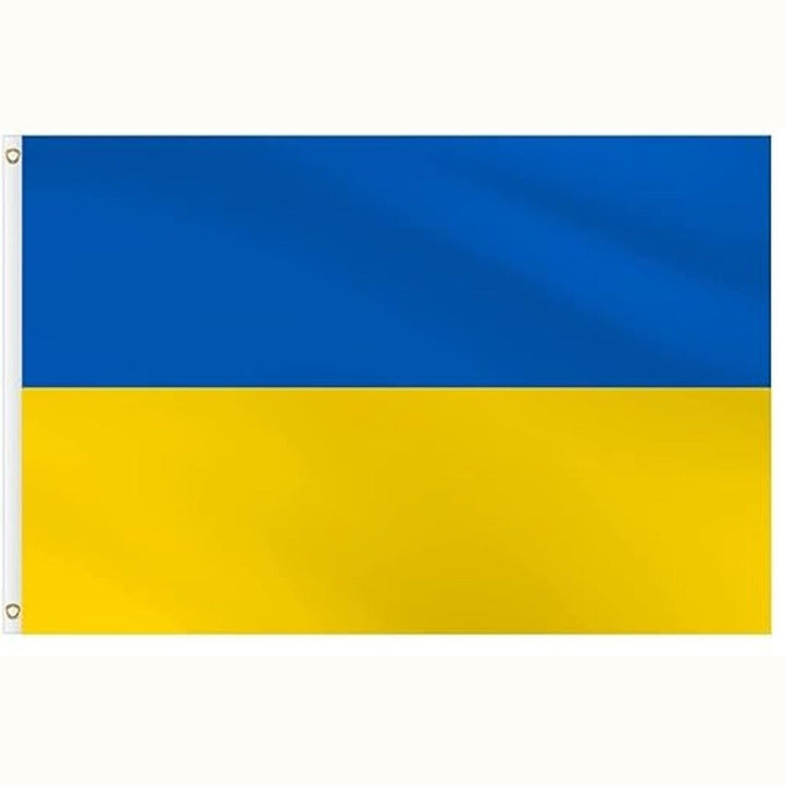 The National Flag of Ukraine 3 ft x 5 ft NEW! Home & Garden:Yard, Garden & Outdoor Living:Décor:Flags Style Your Walls