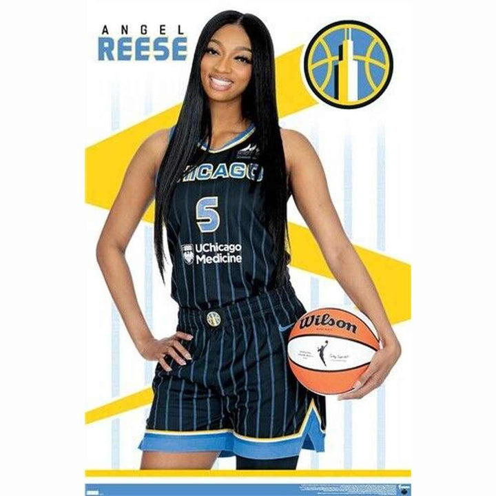 Angel Reese Chicago Sky Licensed 2024 WNBA 22.375" x34" Wall Poster NEW! Sports Mem, Cards & Fan Shop:Fan Apparel & Souvenirs:Basketball-WNBA Style Your Walls