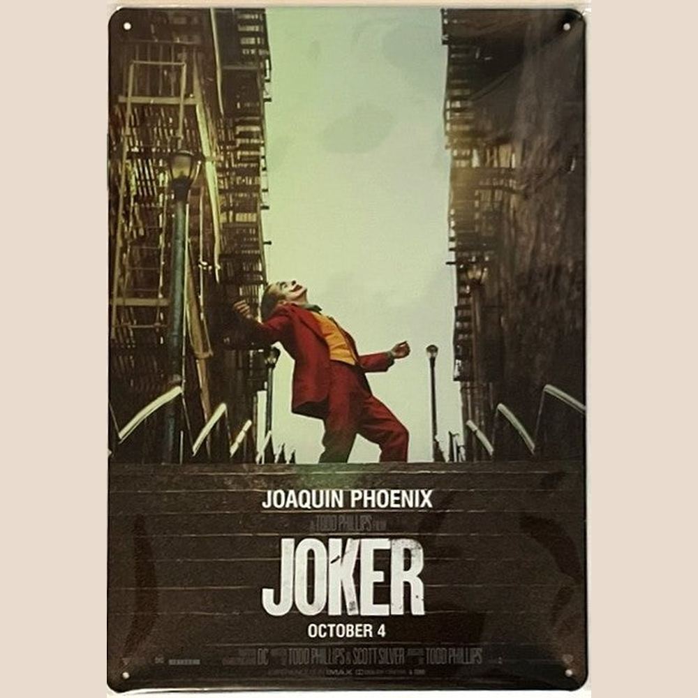 Joaquin Phoenix Joker Novelty Metal Sign 8" x 12" New! Home & Garden:Home Décor:Plaques & Signs Style Your Walls
