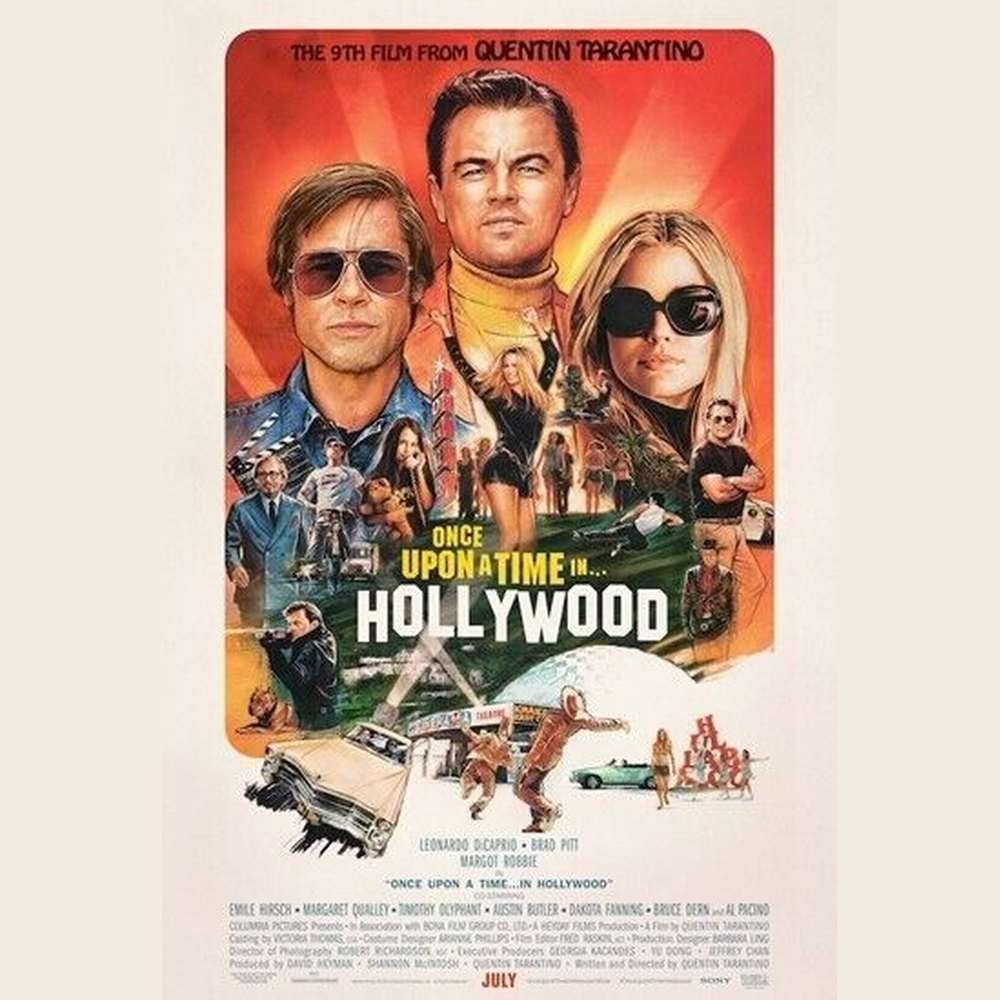 Once Upon A Time In Hollywood Movie 24" x 36" New! Art:Art Posters Style Your Walls