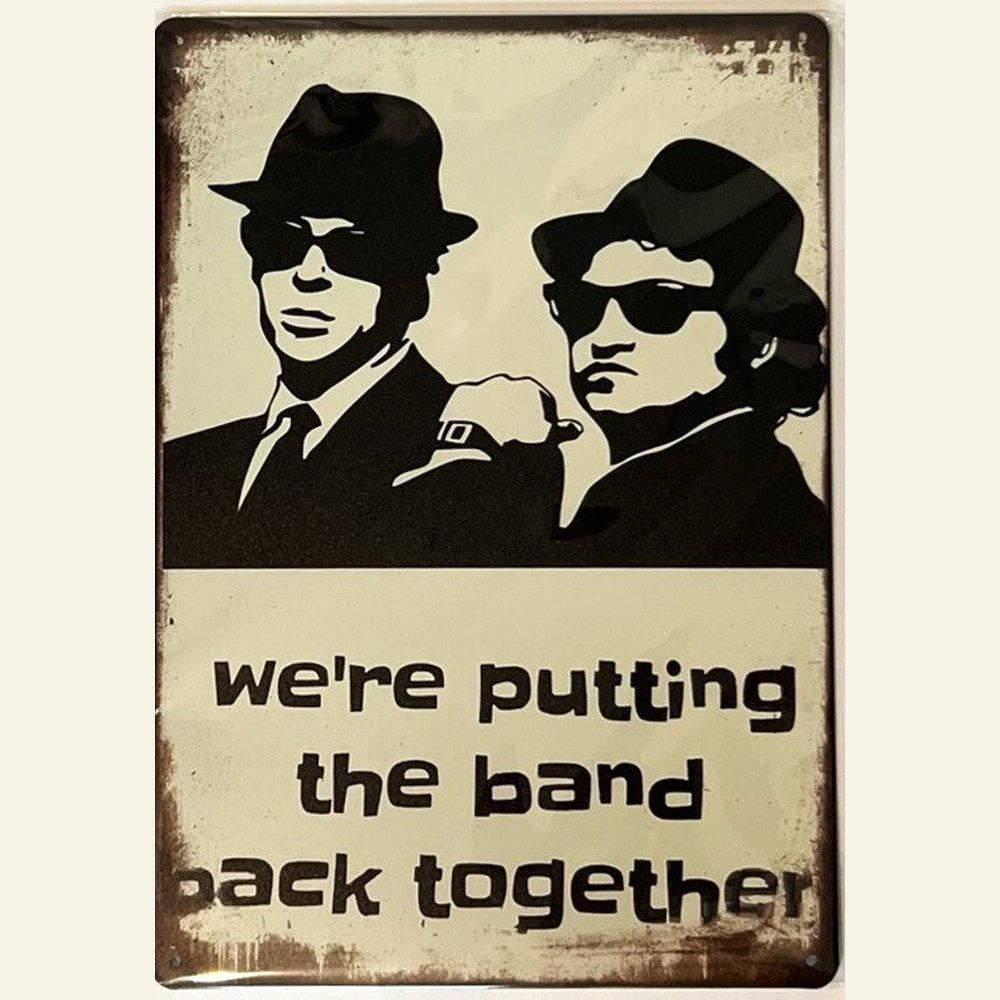 The Blues Brothers Novelty Vintage Metal Sign 8" x 12" New! Home & Garden:Home Décor:Plaques & Signs Style Your Walls