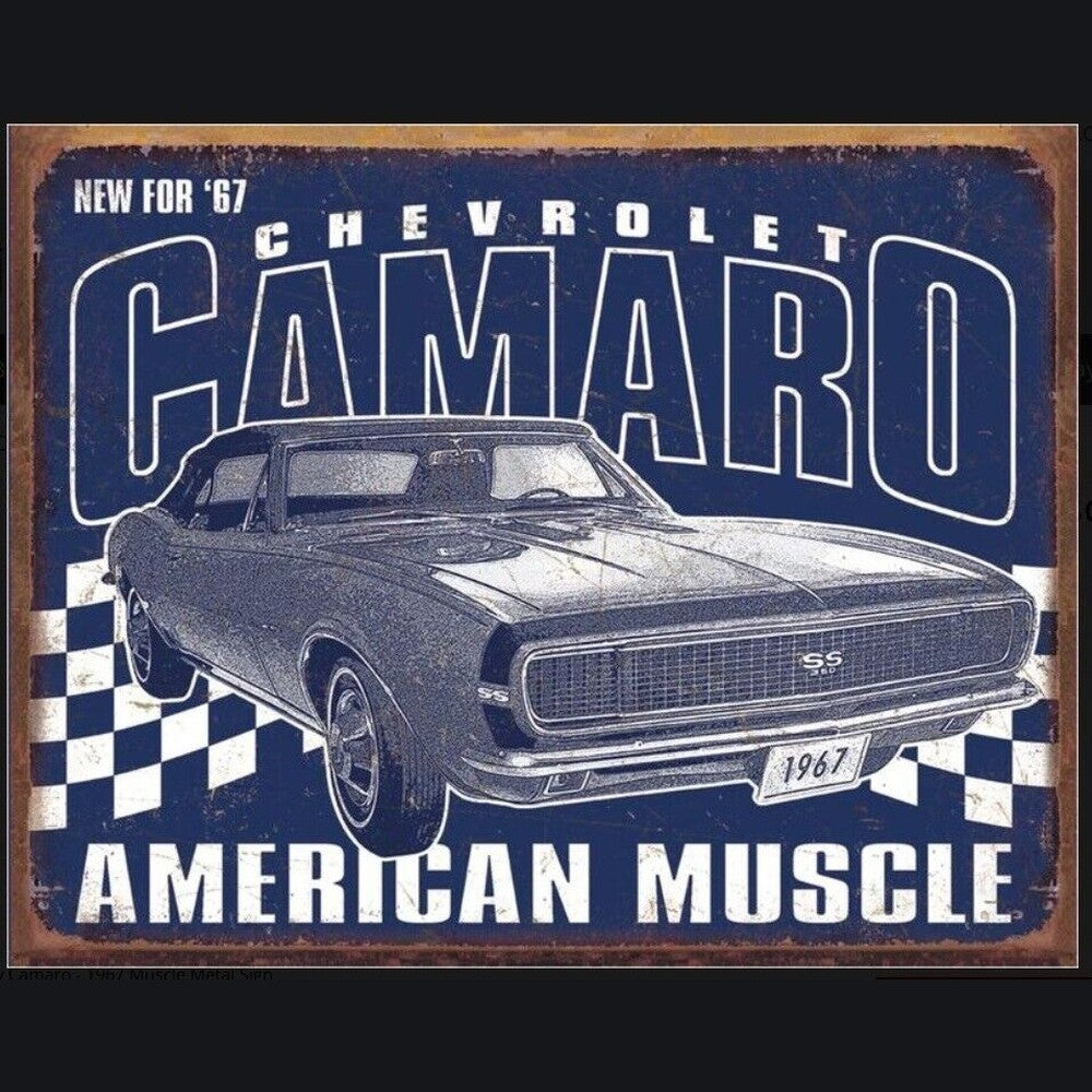 Chevrolet Camaro American Muscle Licensed Novelty Sign 16" x 12.5" NEW! Home & Garden:Home Décor:Plaques & Signs Style Your Walls