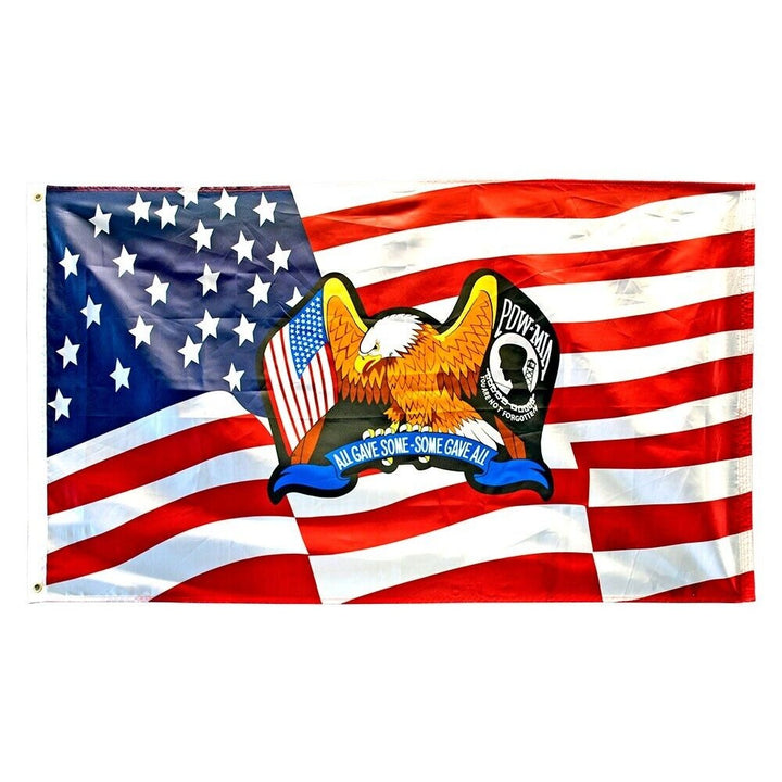 All Gave Some, Some Gave All American Flag Novelty Flag Banner NEW! 3 ft x 5 ft Home & Garden:Yard, Garden & Outdoor Living:Décor:Flags Style Your Walls