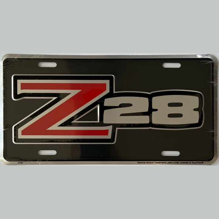 Chevy Camaro Z 28 Embossed Licensed Novelty Metal License Plate NEW! eBay Motors:Parts & Accessories:Car & Truck Parts & Accessories:Exterior Parts & Accessories:License Plates & Frames Style Your Walls