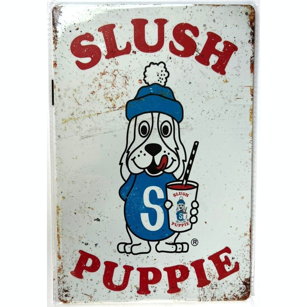 Slush Puppie Vintage Novelty Metal Sign 12" x 8" Wall Art Home & Garden:Home Décor:Plaques & Signs Style Your Walls