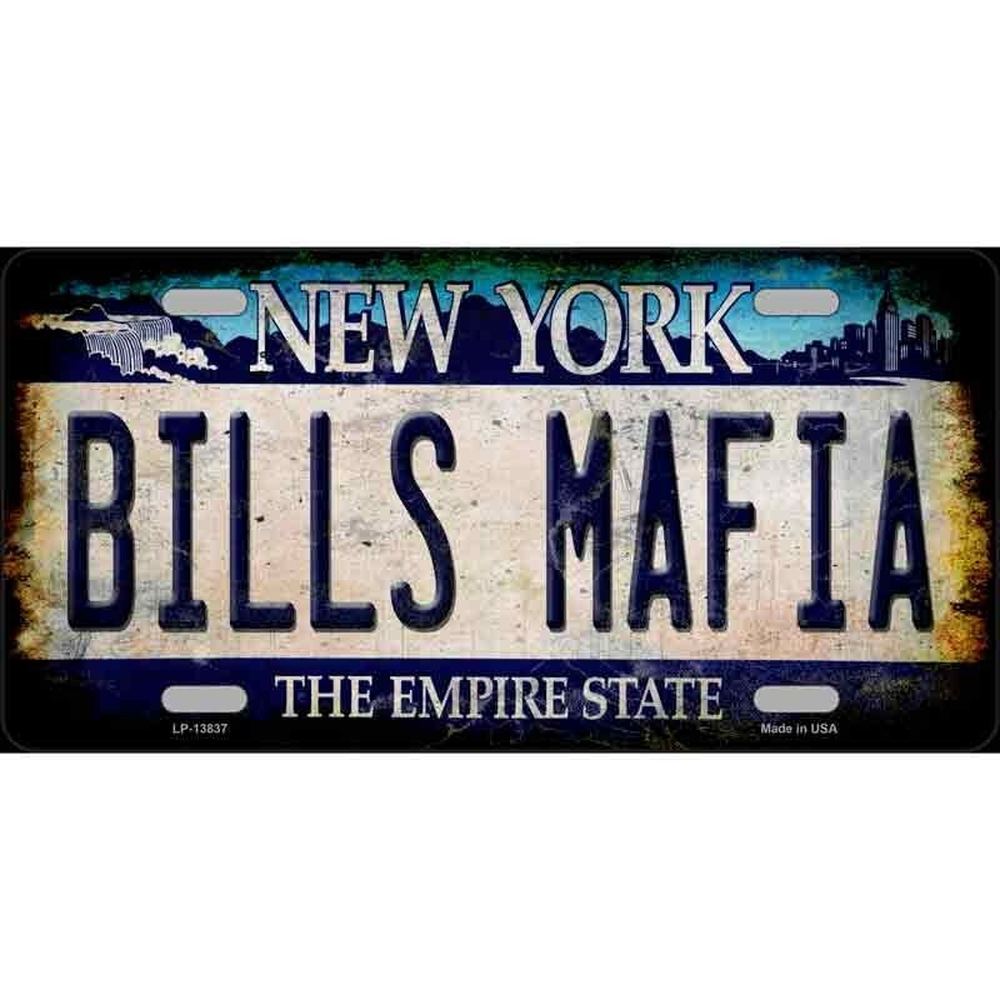 Bills Mafia Novelty Metal License Plate Tag eBay Motors:Parts & Accessories:Car & Truck Parts & Accessories:Exterior Parts & Accessories:License Plates & Frames Style Your Walls
