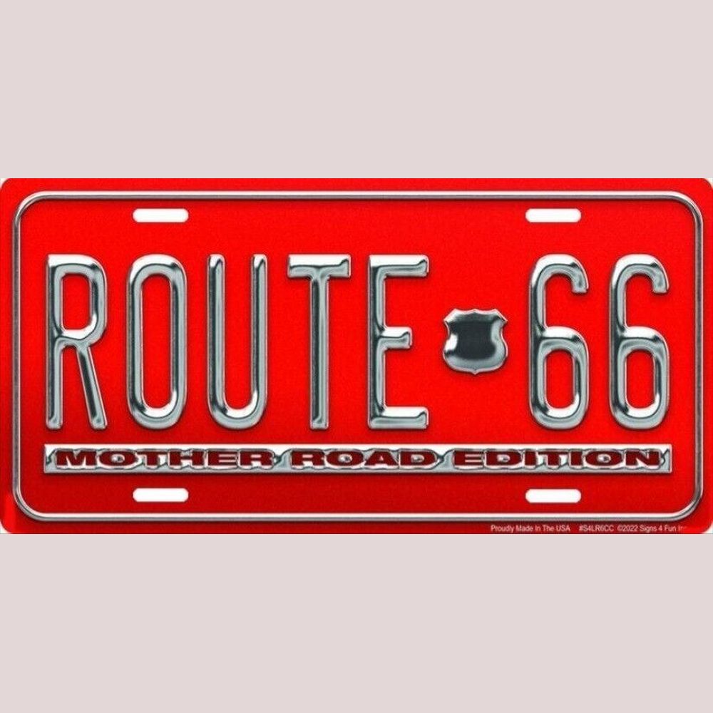 Route 66 Mother Road Edition Novelty License Plate 6" x 12" eBay Motors:Parts & Accessories:Car & Truck Parts & Accessories:Exterior Parts & Accessories:License Plates & Frames Style Your Walls
