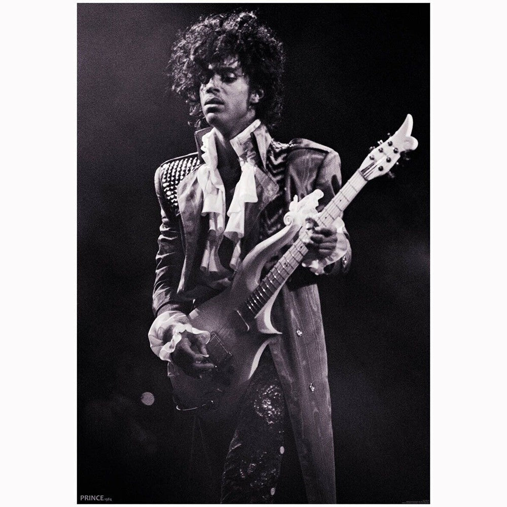 Prince Playing Guitar Licensed Poster 24" x 33" New! Art:Art Posters Style Your Walls