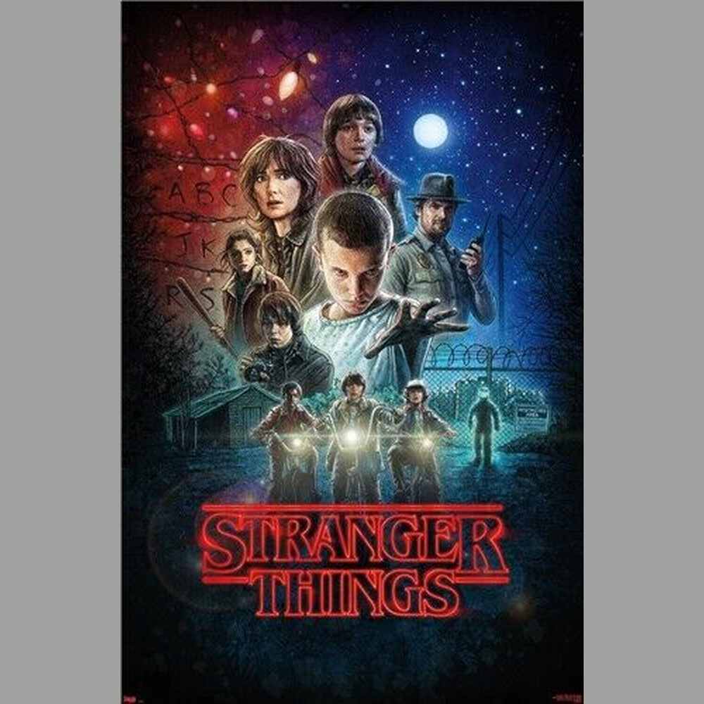 Stranger Things Licensed Poster 22.375" x 34" NEW! Home & Garden:Home Décor:Posters & Prints Style Your Walls