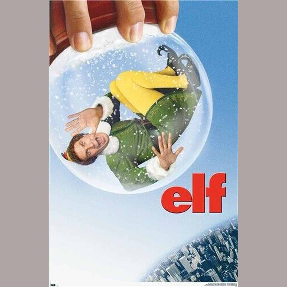Elf Snow Globe Will Ferrell Movie Poster 22.375" x 34" NEW! Home & Garden:Home Décor:Posters & Prints Style Your Walls