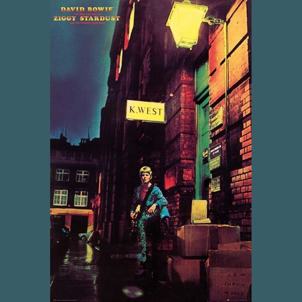 David Bowie Ziggy Stardust Poster 24" x 36" New! Art:Art Posters Style Your Walls