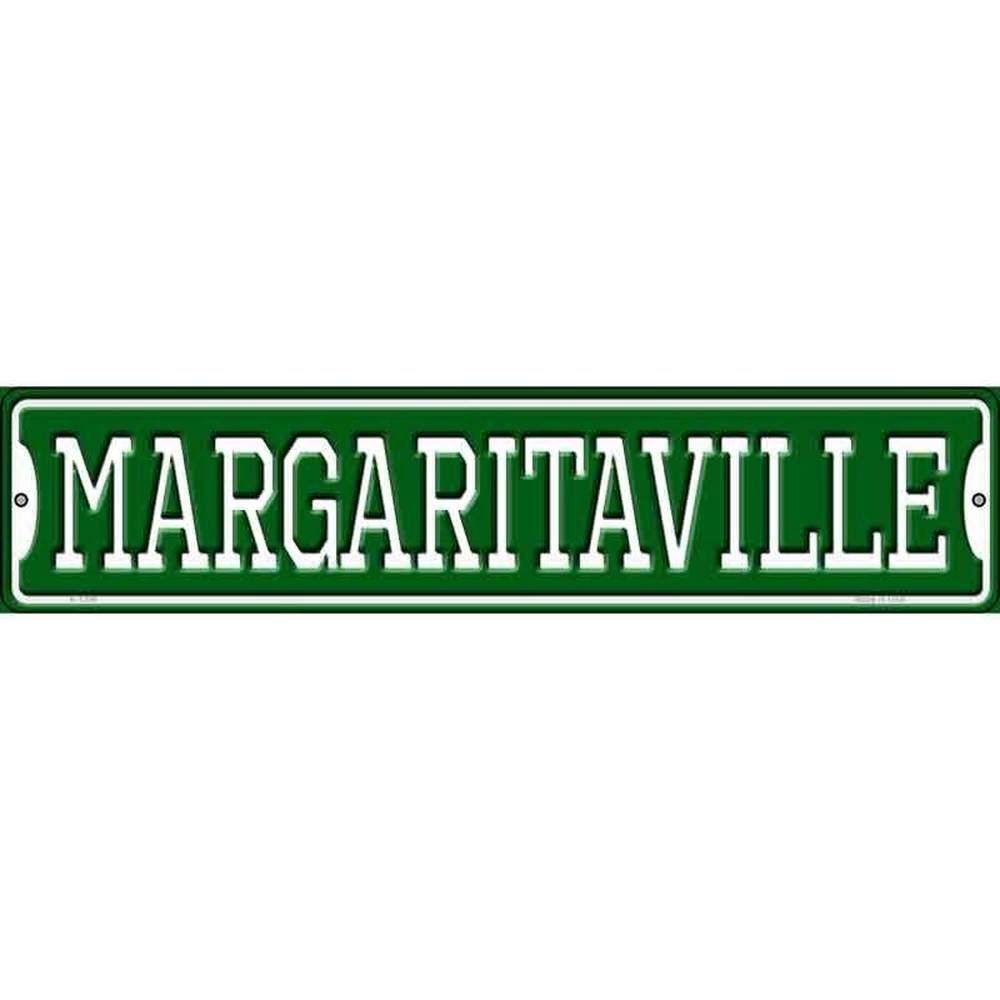 Margaritaville 16" x 4" Novelty Metal Street Sign NEW! Home & Garden:Home Décor:Plaques & Signs Style Your Walls