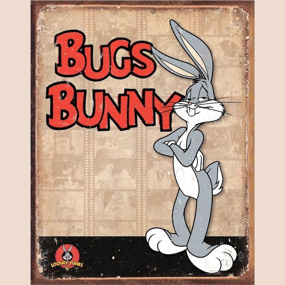 Bugs Bunny Licensed Novelty Sign 16" x 12.5" NEW! Home & Garden:Home Décor:Plaques & Signs Style Your Walls