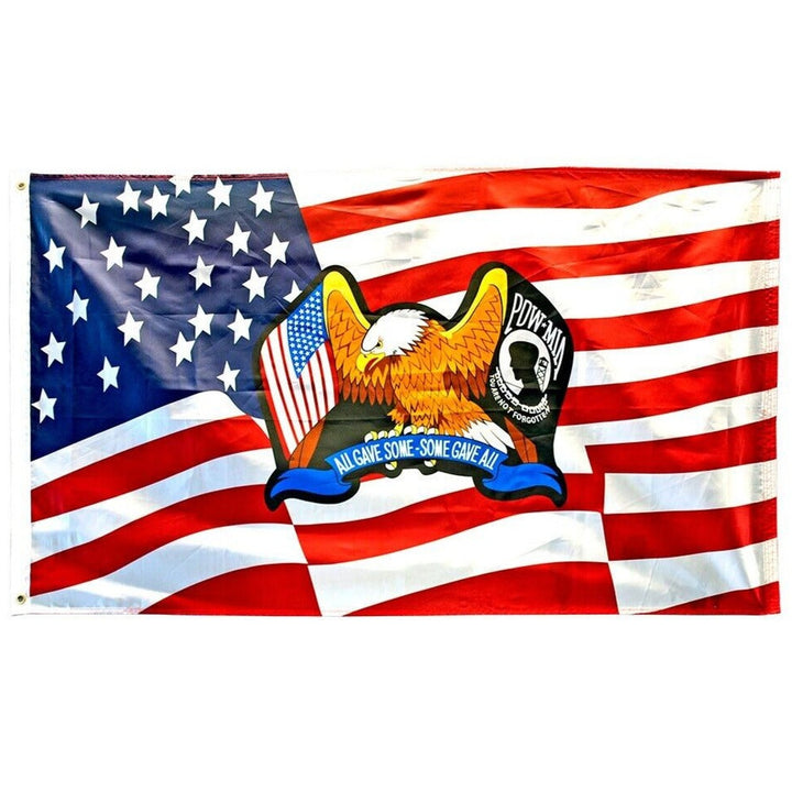 All Gave Some Some Gave All American Novelty Flag Banner NEW! 3 ft x 5 ft Home & Garden:Yard, Garden & Outdoor Living:Décor:Flags Style Your Walls