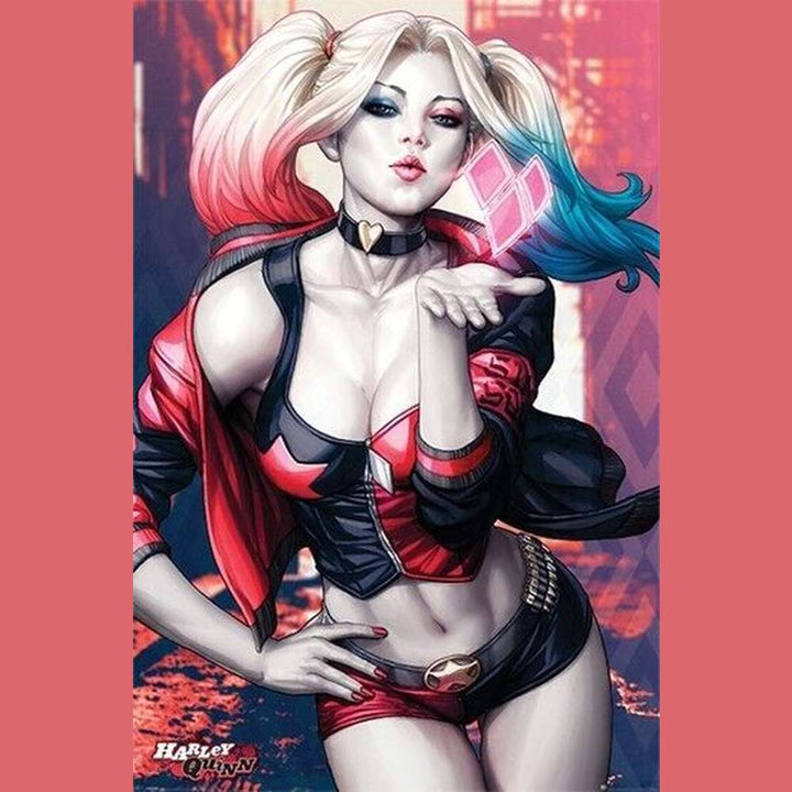 Batman Harley Quinn Movie Poster 24" x 36" New! Art:Art Posters Style Your Walls