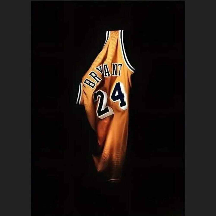 Remembering Kobe Bryant Hanging Jersey Canvas Art Print 11.8" x 15.7" NEW! Home & Garden:Home Décor:Posters & Prints Style Your Walls