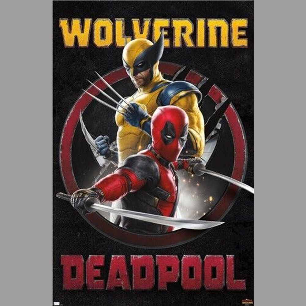Wolverine Deadpool Movie Poster 22.375" x 34" NEW! Home & Garden:Home Décor:Posters & Prints Style Your Walls