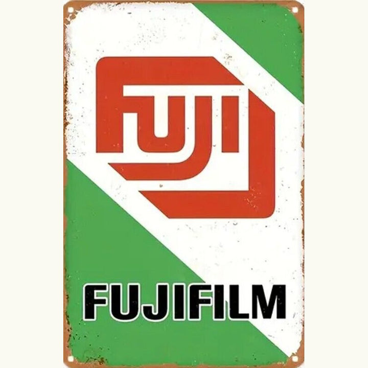 Fuji Film FugiFilm Novelty Metal Sign 8" x 12" Wall Art New! Home & Garden:Home Décor:Plaques & Signs Style Your Walls