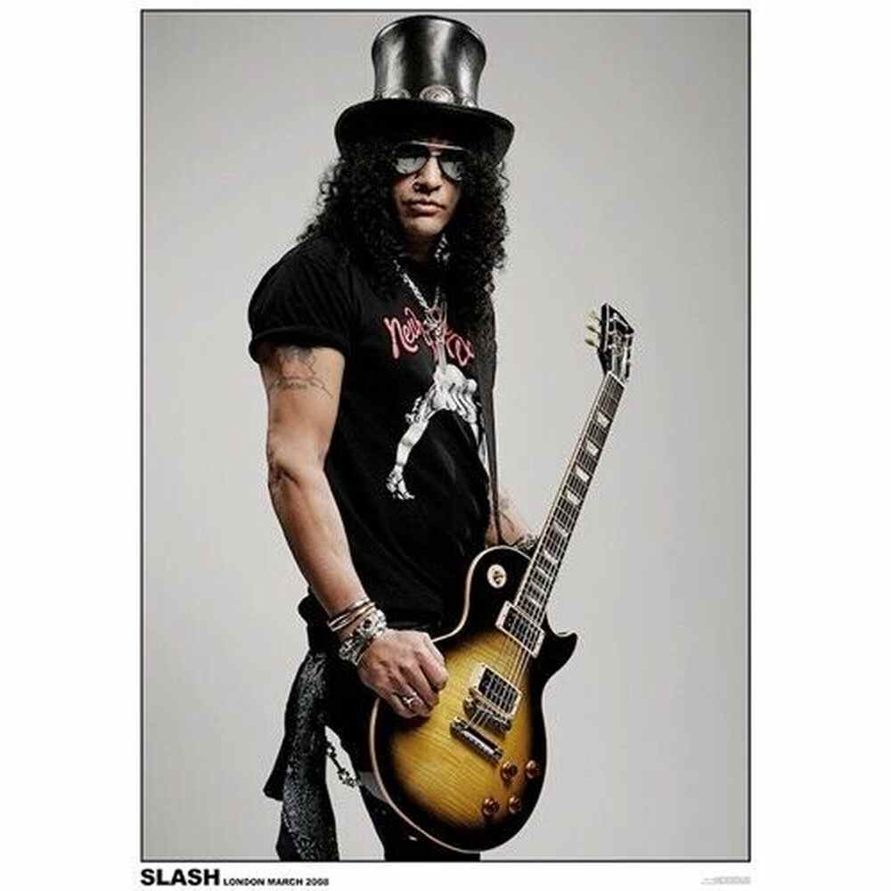 Slash Guns N Roses London 2008 Poster 24" x 36" New! Art:Art Posters Style Your Walls