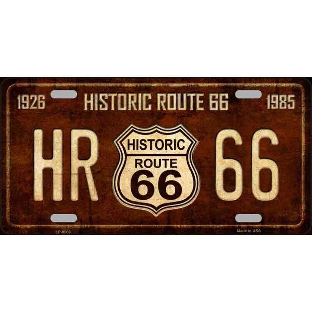 Historic Route 66 Vintage Metal Novelty License Plate eBay Motors:Parts & Accessories:Car & Truck Parts & Accessories:Exterior Parts & Accessories:License Plates & Frames Style Your Walls
