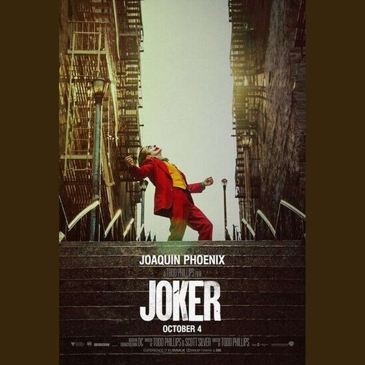 Joker Joaquin Phoenix Movie Poster 24" x 36" NEW! Art:Art Posters Style Your Walls