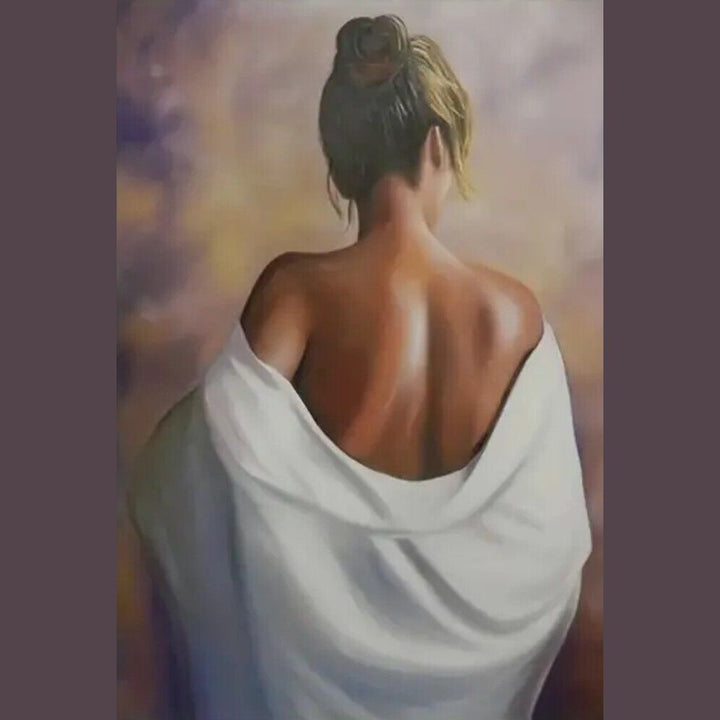 Modern Art Nude Woman Body Art Canvas Print 11.82" x 17.72" Stunning! NEW! Home & Garden:Home Décor:Posters & Prints Style Your Walls
