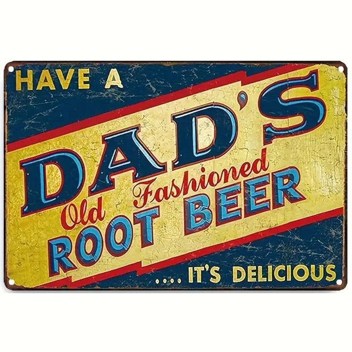 Have A Dad's Old Fashioned Root Beer Novelty Metal Sign 8" x 12" Wall Art Home & Garden:Home Décor:Plaques & Signs Style Your Walls